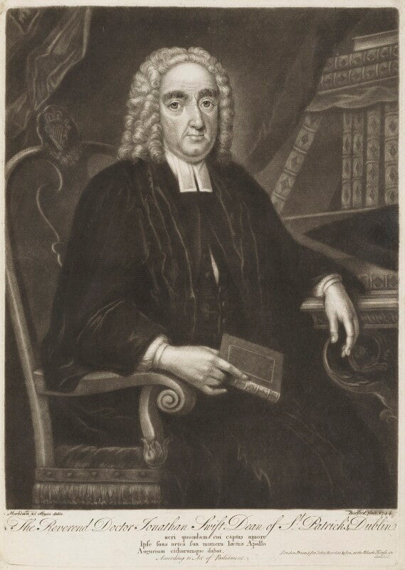 Jonathan swift npg d18728