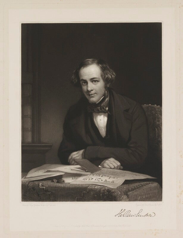 Sir henry creswicke rawlinson, 1st bt npg d39216