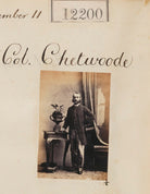 Colonel Chetwoode NPG Ax61872