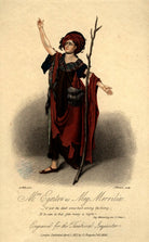 Sarah Egerton (née Fisher) as Meg Merrilies in Terry's 'Guy Mannering' NPG D10966