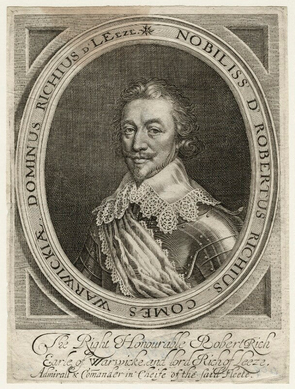 Robert rich, 2nd earl of warwick npg d22619