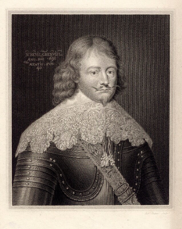 Sir bevil grenville npg d2807