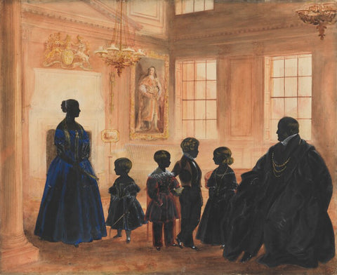 George Hudson and his family NPG 5886