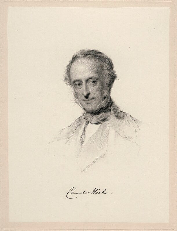 Charles wood, 1st viscount halifax npg d20662