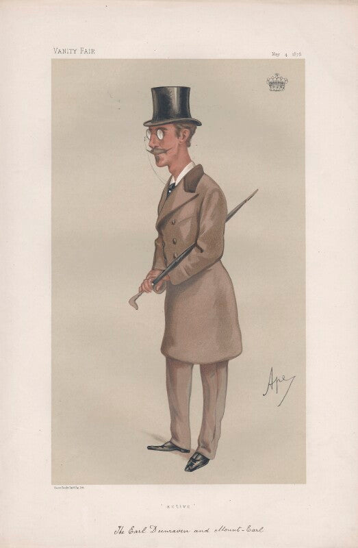 Windham thomas wyndham quin, 4th earl of dunraven and mount earl ('statesmen. no. 272.') npg d43847