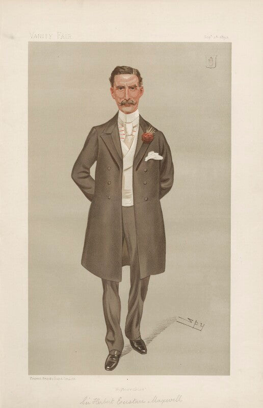 Sir herbert eustace maxwell, 7th bt ('statesmen. no. 619.') npg d44666