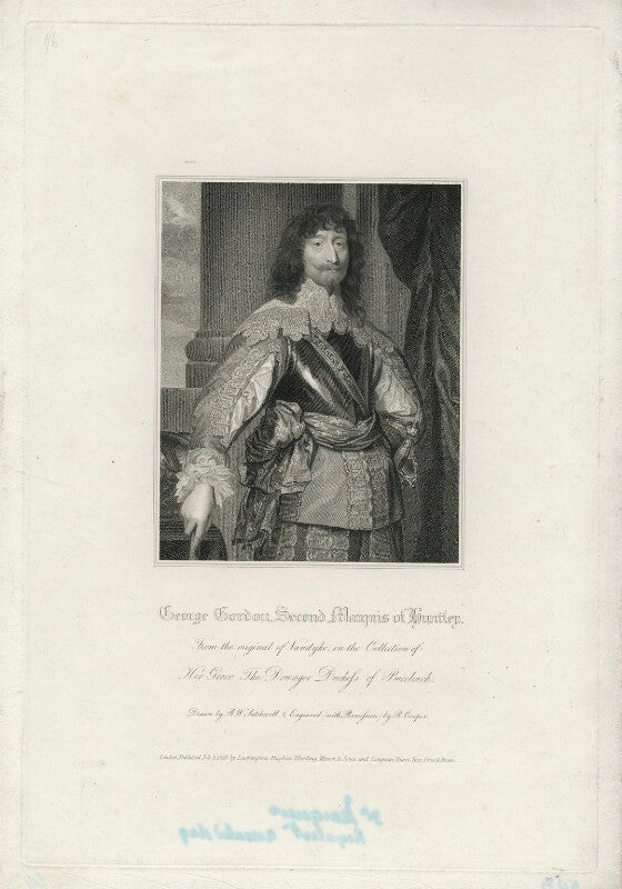 George gordon, 2nd marquess of huntly npg d36405