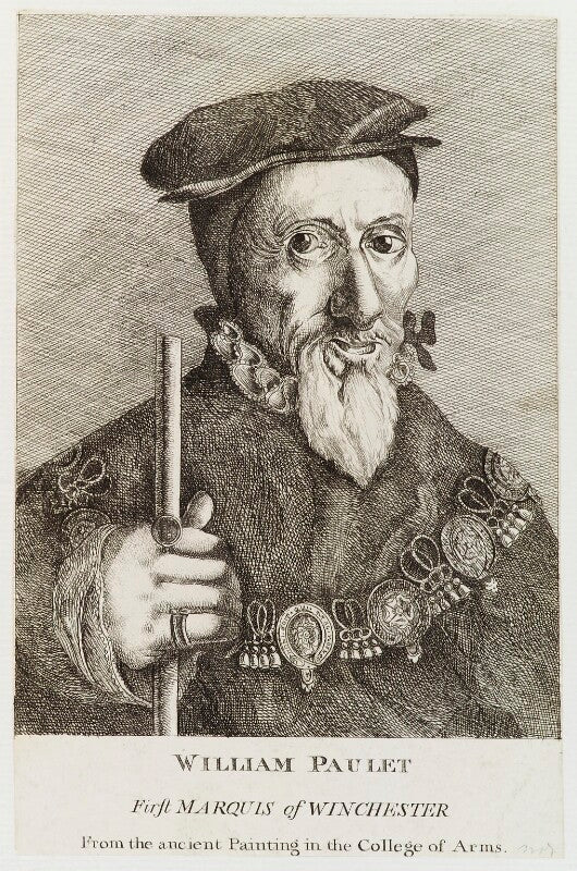 William paulet, 1st marquess of winchester npg d19801
