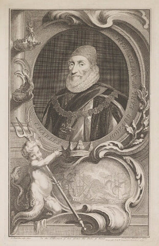 Charles Howard, 1st Earl of Nottingham NPG D39327