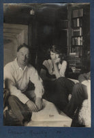 Sir Desmond MacCarthy; Julian Vinogradoff (née Morrell) NPG Ax141465