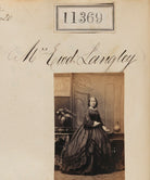 Mrs Edward Langley NPG Ax61055