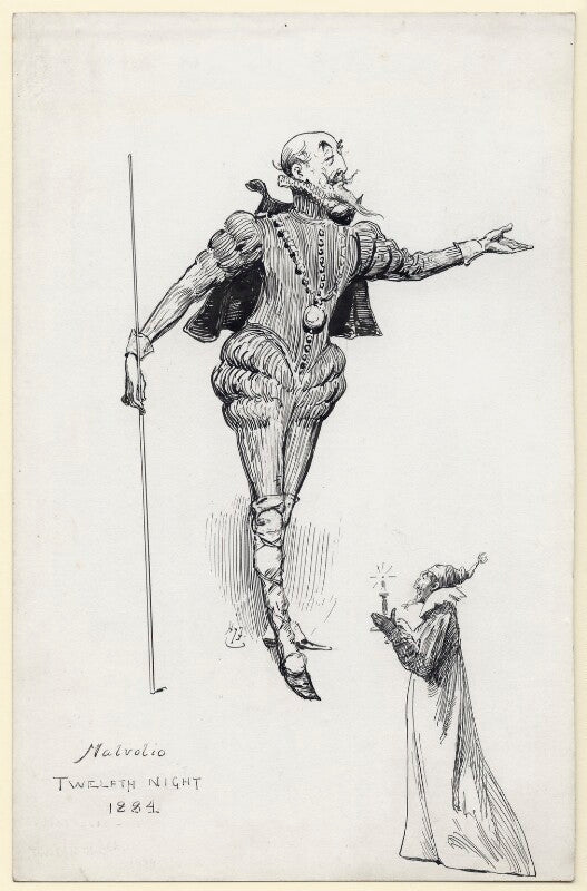 Sir henry irving as malvolio npg d77