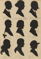 W. Howe; K. Baily; N.W. Fellowes; Dulcie U. B. A. Fellowes; B. Folkard?; Norah Waddell; John Davey; Kathleen Taplay; Mrs Burr) NPG D46615