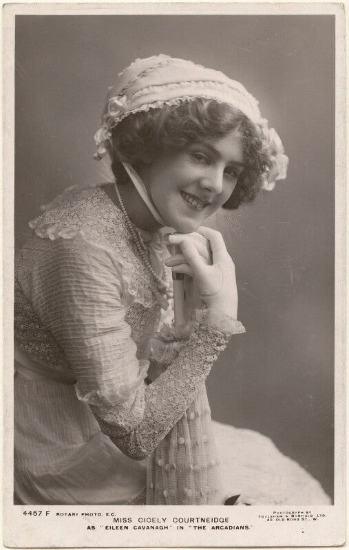 Dame (esmerelda) cicely courtneidge as 'eileen cavanagh' in 'the arcadians' npg x201024