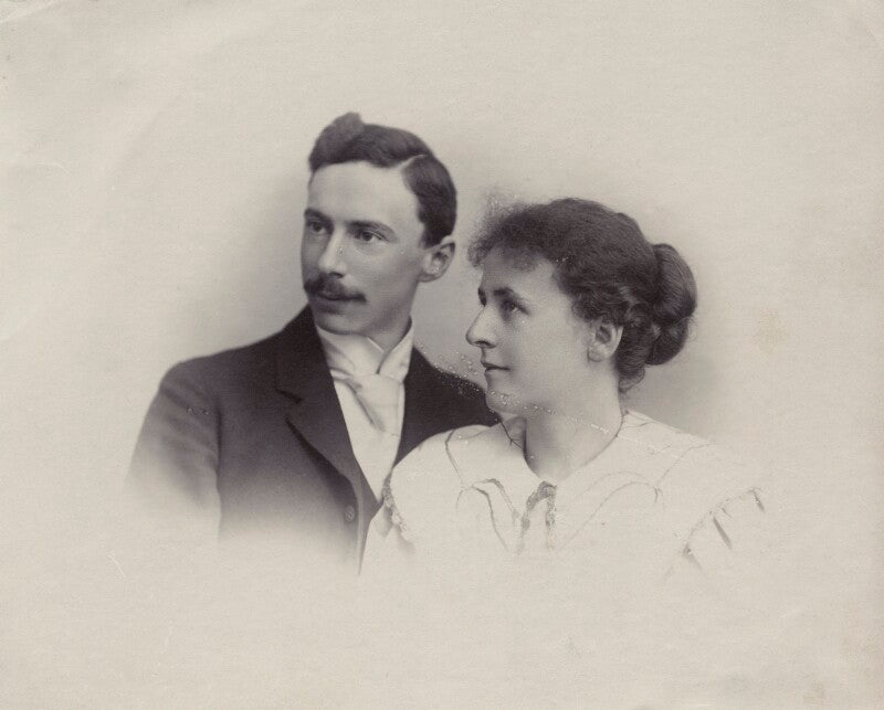 The wedding of bertrand russell and alys pearsall smith npg ax160690