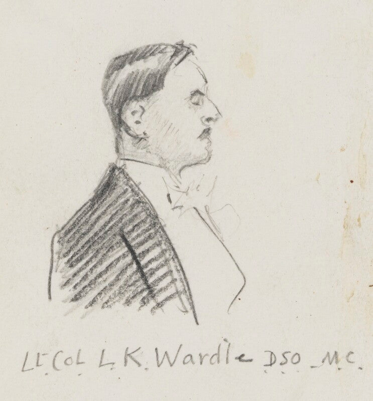 L.k. wardle ('lt. col. l k wardle, dso, mc') npg d43240