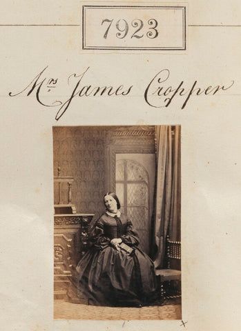 Mrs James Croppen NPG Ax57762