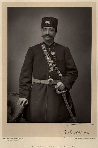 Nasser al-Din, Shah of Persia NPG x9162