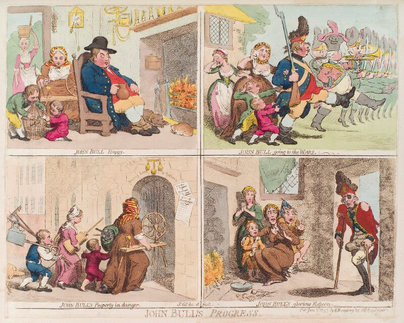 'john bull's progress' npg d12476