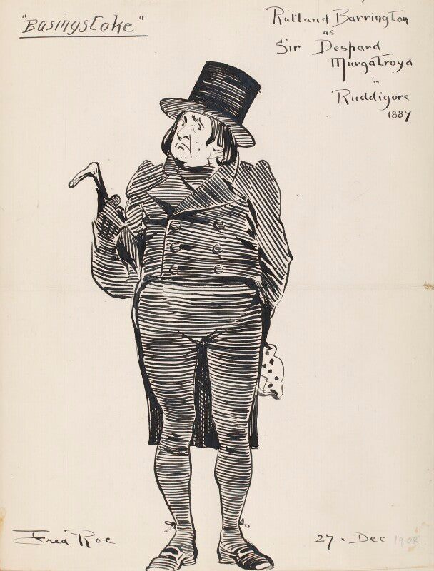Rutland barrington as sir despard murgatroyd in ruddigore npg d43075