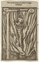 George Wishart ('The martyrdome of master George Wisehart') NPG D34612