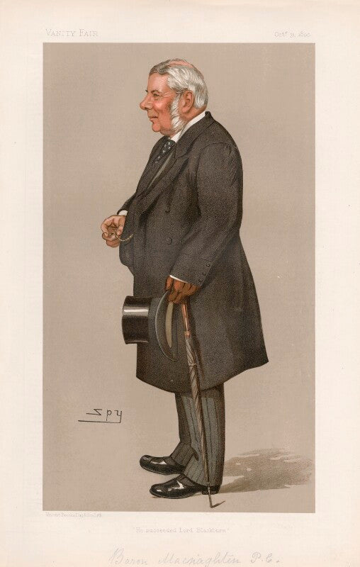 Edward macnaghten, baron macnaghten ('statesmen. no. 660.') npg d44775