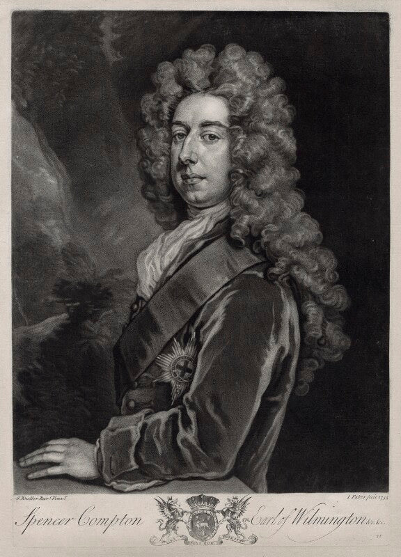 Spencer compton, earl of wilmington npg d33113