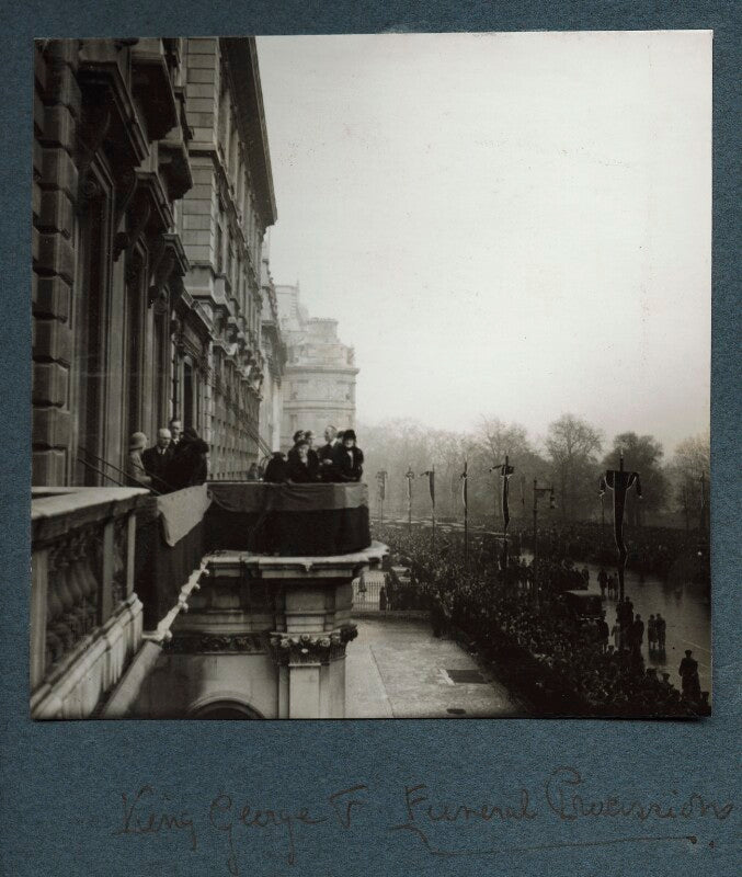 The funeral procession of king george v' (philip edward morrell; lady ottoline morrell) npg ax143964