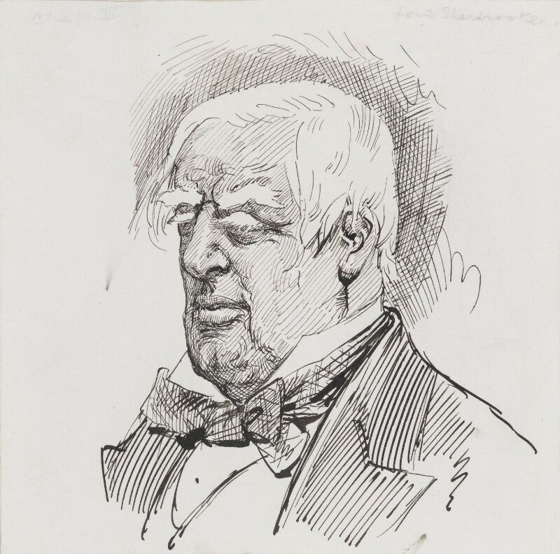 Robert lowe, 1st viscount sherbrooke npg 3605