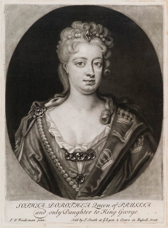 Sophia dorothea, queen of prussia npg d11932