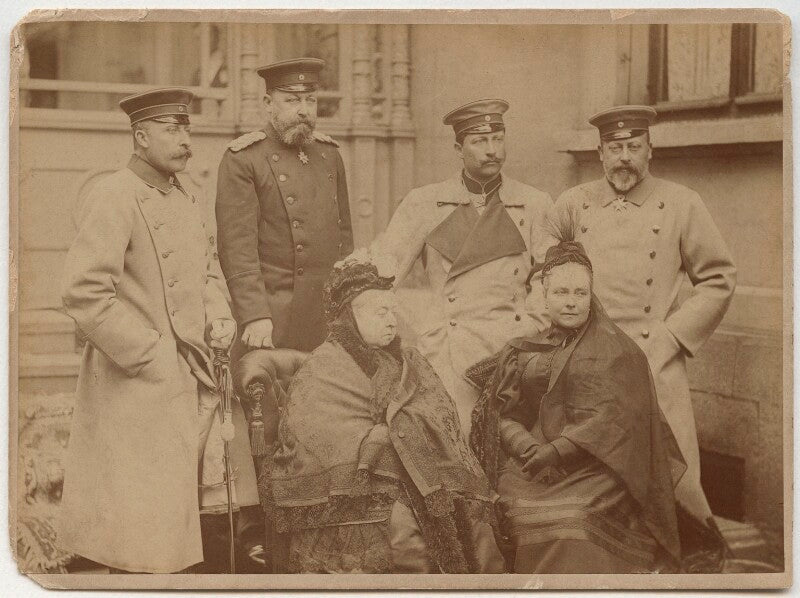 Queen victoria with various members of her family npg x134736