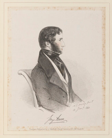 George Anson NPG D45940