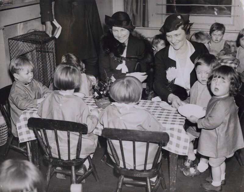 Lady may helen emma abel smith (née cambridge); nancy astor, viscountess astor npg x194220
