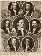 The Seven Bishops Committed to the Tower in 1688 NPG D9286