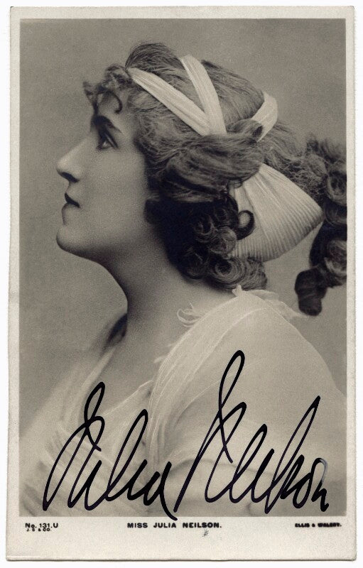Julia emilie neilson as hypatia in 'hypatia' npg x21479