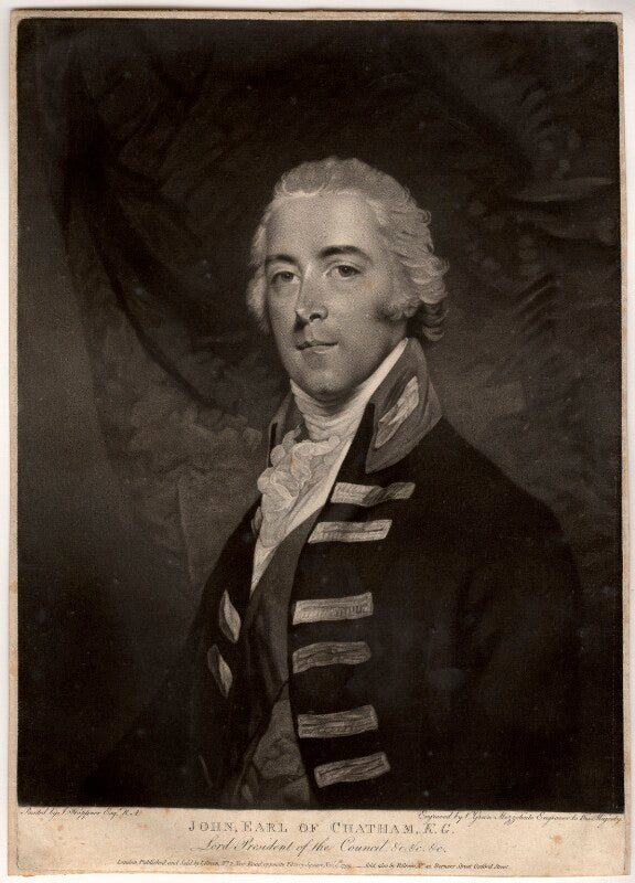 John pitt, 2nd earl of chatham npg d1282