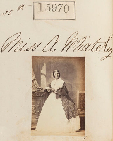 Miss A. Whateley NPG Ax63900