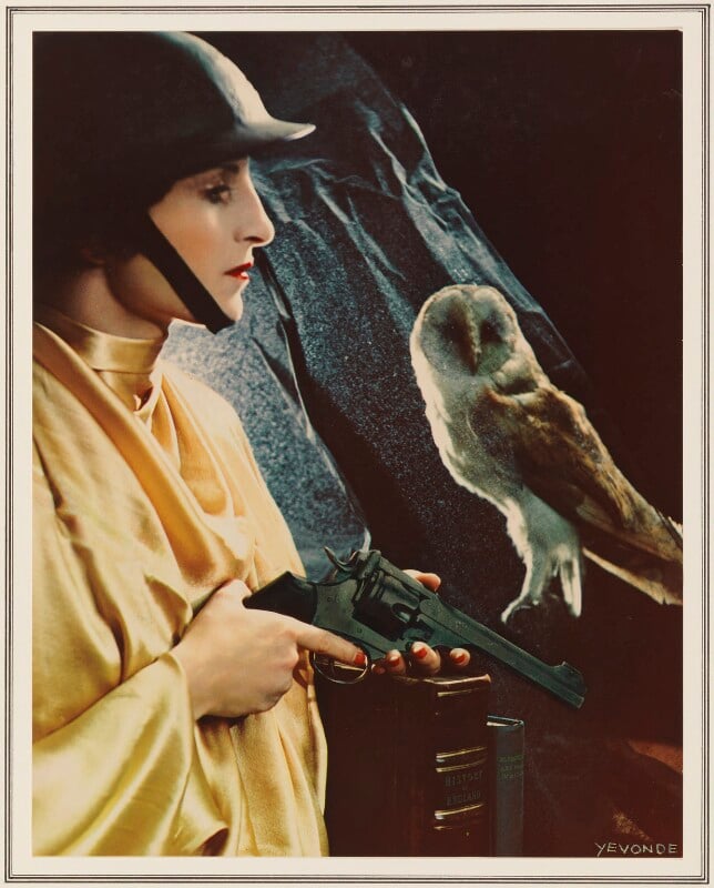 Aileen freda balcon (née leatherman), lady balcon as minerva npg x11633