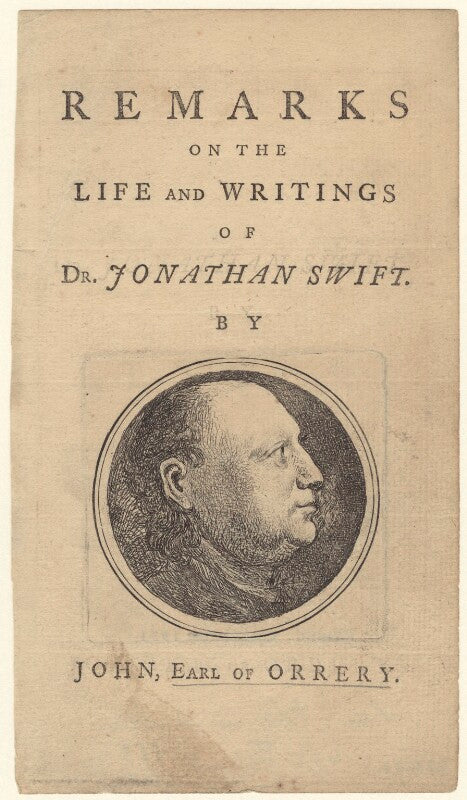 Jonathan swift npg d31520