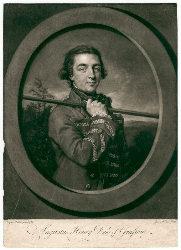 Augustus henry fitzroy, 3rd duke of grafton npg d2496