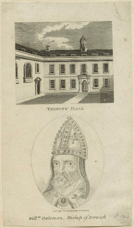 William bateman, bishop of norwich npg d24004