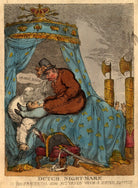 Dutch Night-Mare: Or the Fraternal Hug Returned With a Dutch Squeese (Napoléon Bonaparte) NPG D9079