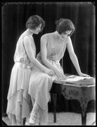 Lady (Mary) Diana Worthington (née Duncombe); Beatrice Eden (née Beckett) NPG x121620