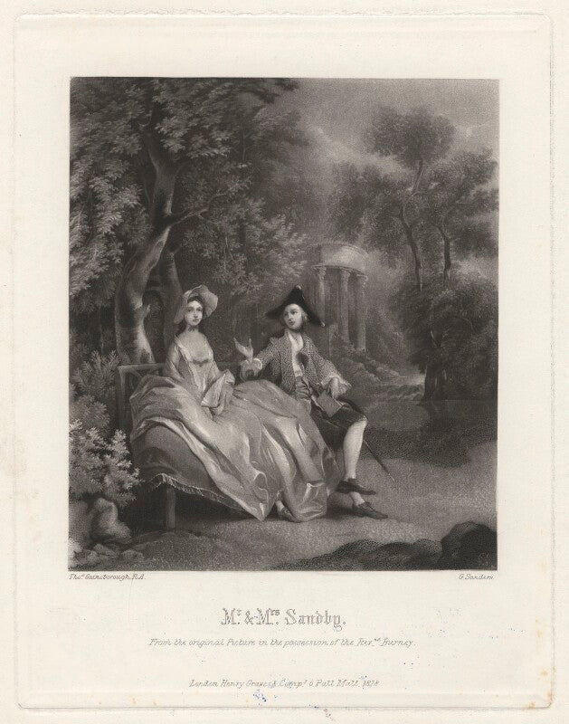 Thomas sandby; elizabeth sandby (née venables) npg d4154
