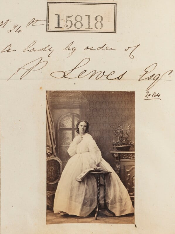 Unknown woman ('a lady by order of p lewes? esq') npg ax63748