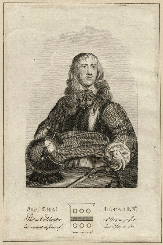 Richard neville engraved as sir charles lucas npg d27198