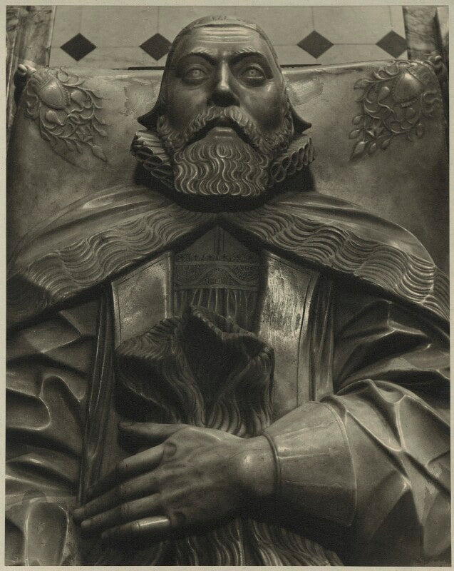 George abbot as effigy at guildford church npg d7129