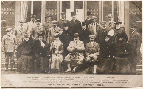 'Royal Shooting Party, Windsor, 1906' NPG x196910