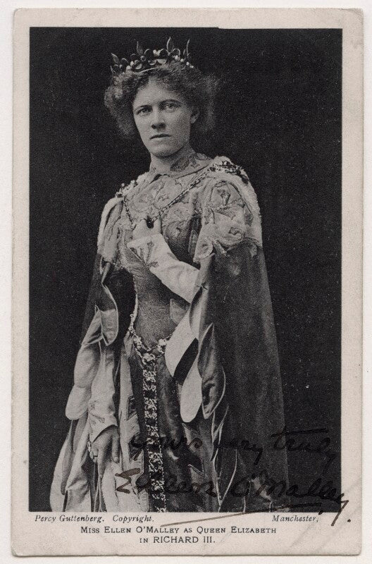 Ellen o'malley as queen elizabeth in 'richard iii' npg x21688