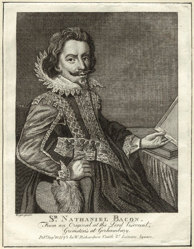 Sir nathaniel bacon npg d25567